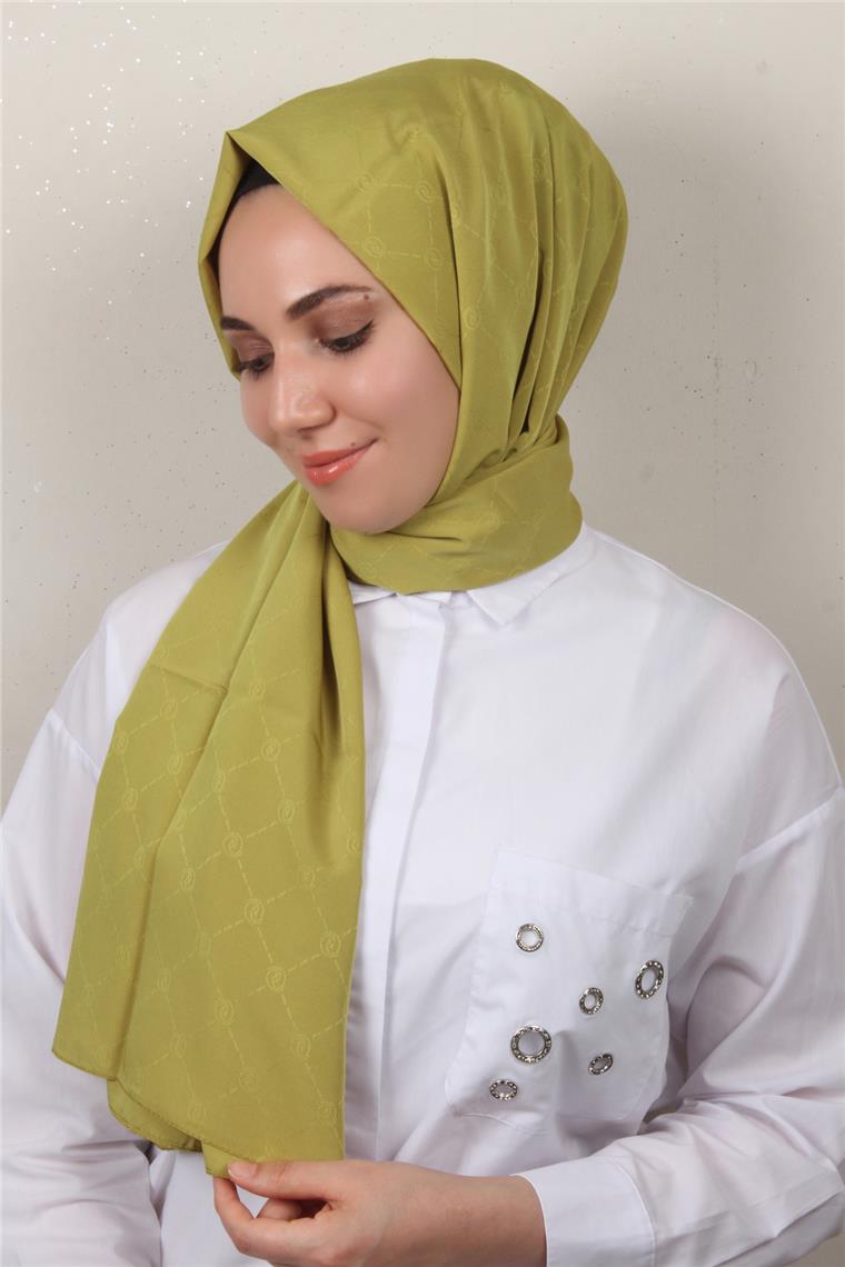 Jakarlı Icon Şal 3103-18 Fıstık Yeşili