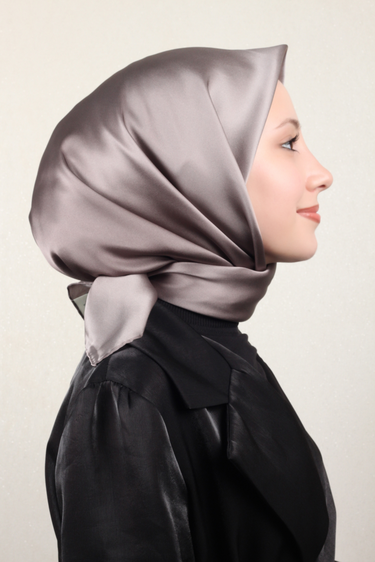 Joyas Degrade İpek Eşarp 4141-10 Vizon