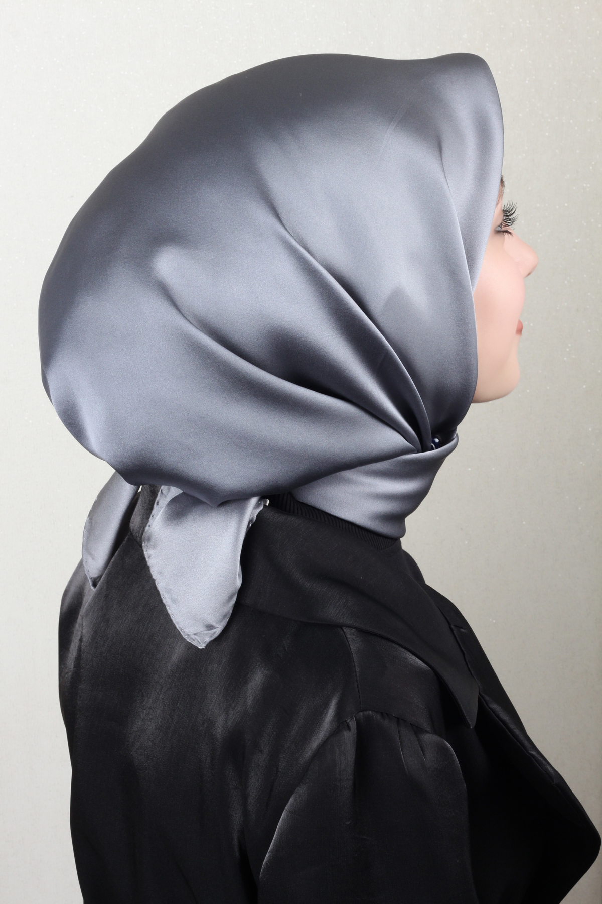 Joyas Degrade İpek Eşarp 4141-4 Gümüş