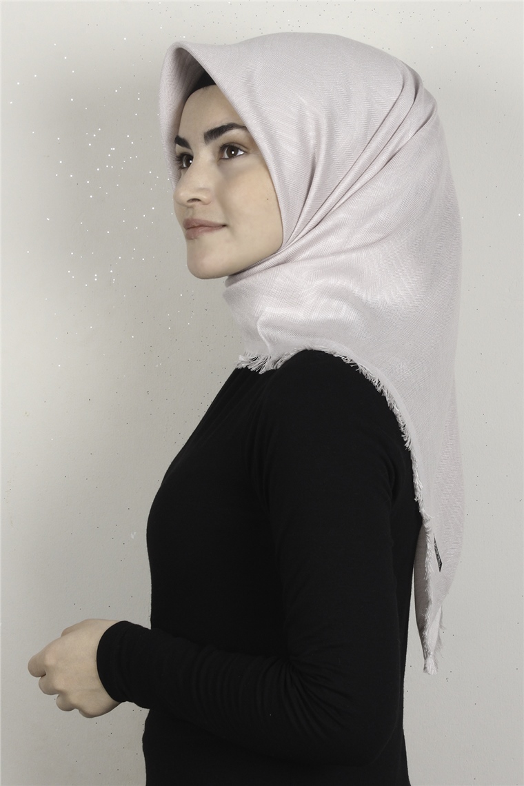 Kışlık Yün Eşarp 1196-2 Taş 