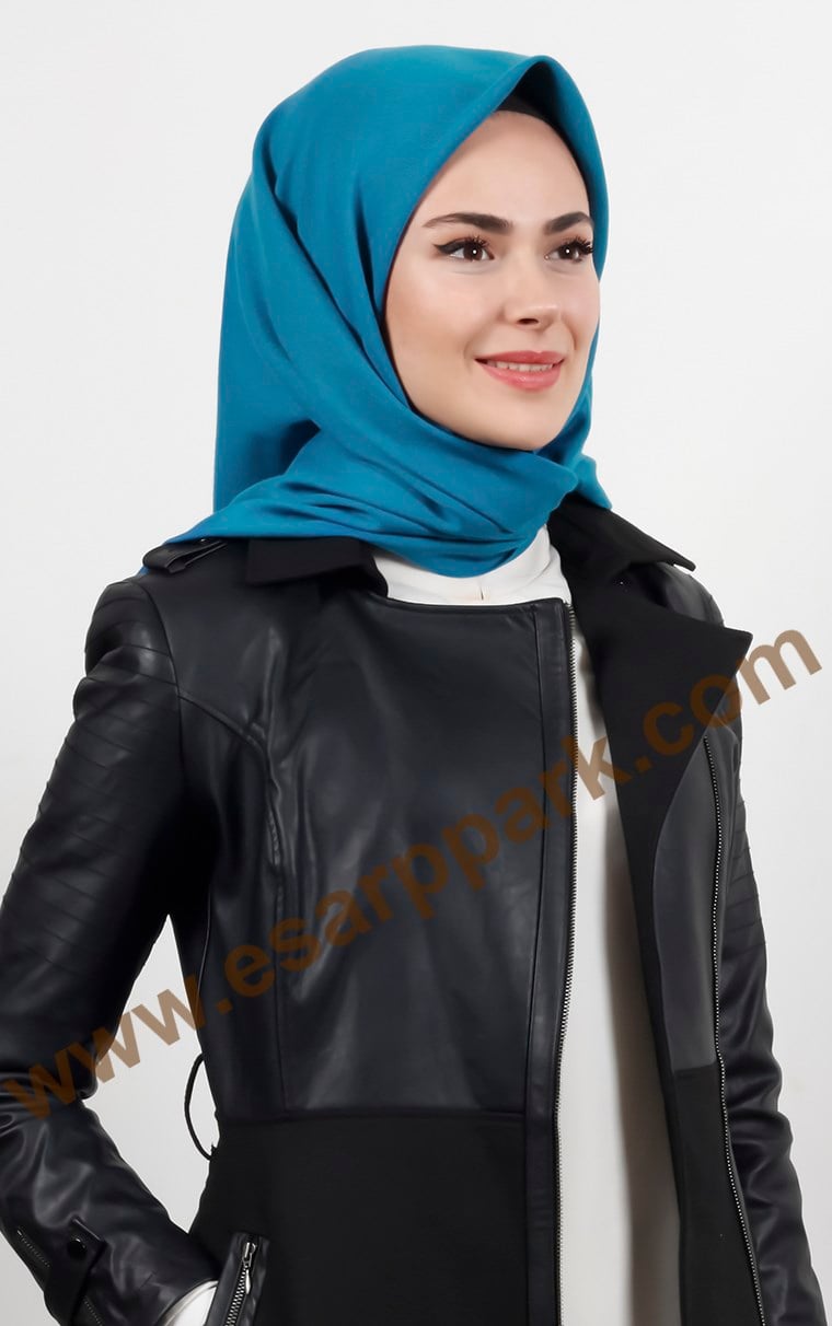 Kışlık Yünlü Düz Renk Eşarp 1750-15