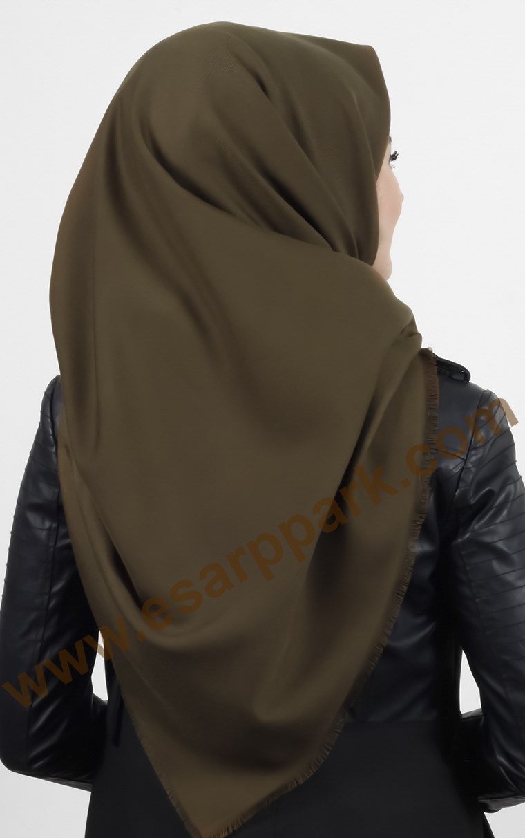 Kışlık Yünlü Düz Renk Eşarp 1750-36