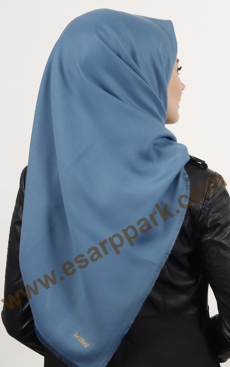 Kışlık Yünlü Düz Renk Eşarp 1750-37