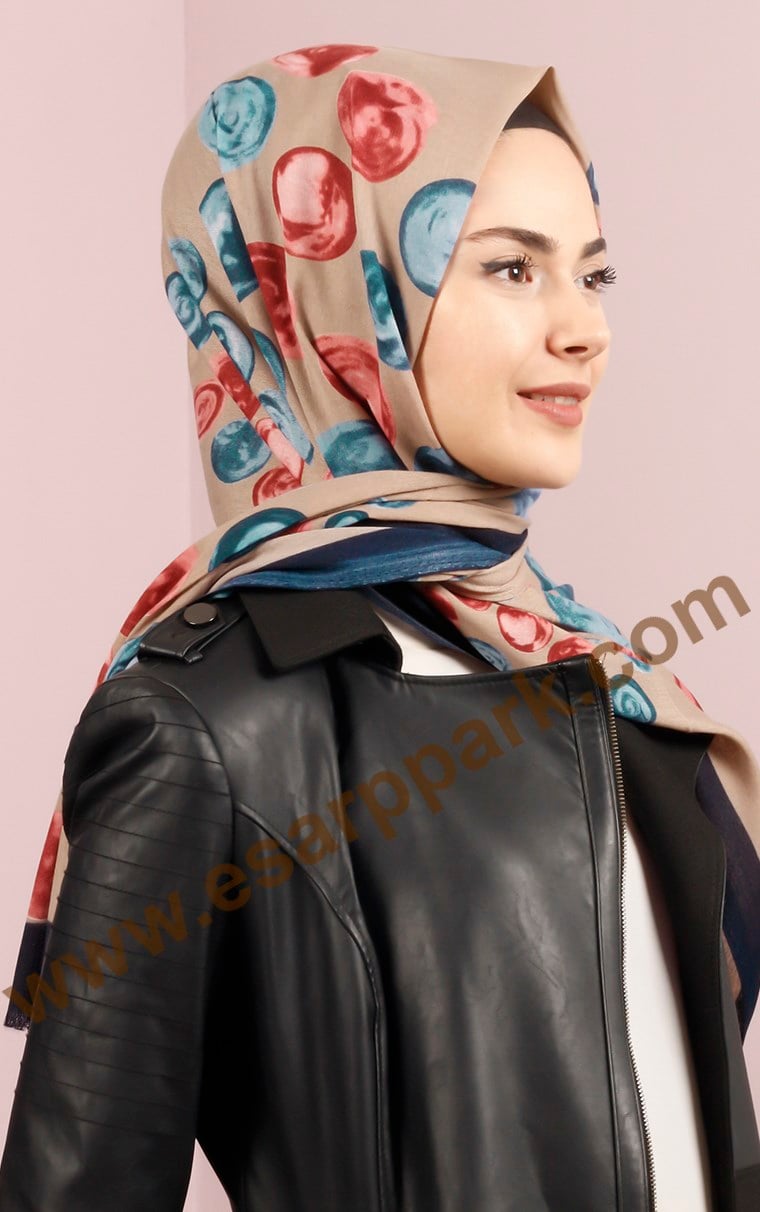 Kışlık Yünlü Şal 5182-9
