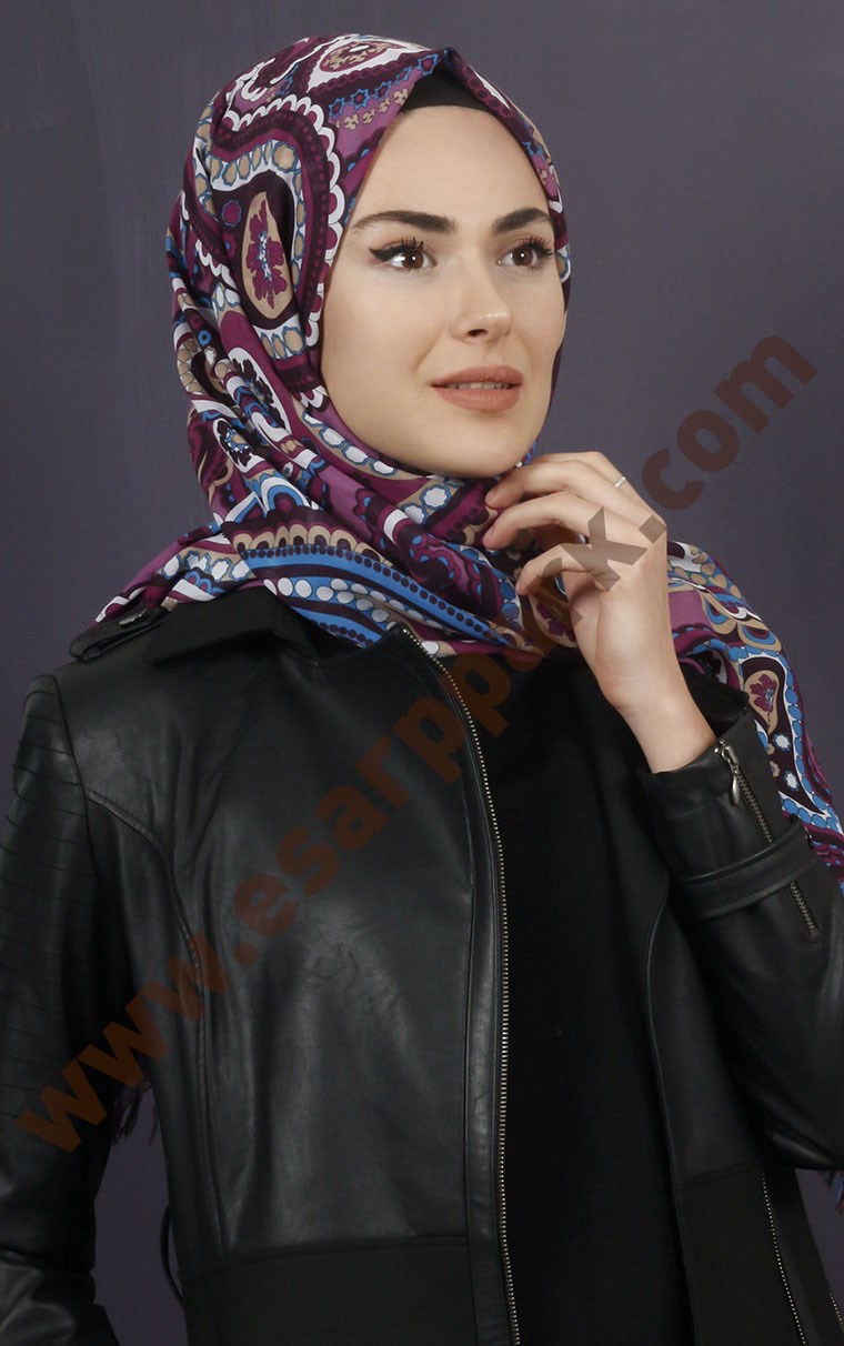 Kışlık Yünlü Şal 5381-33