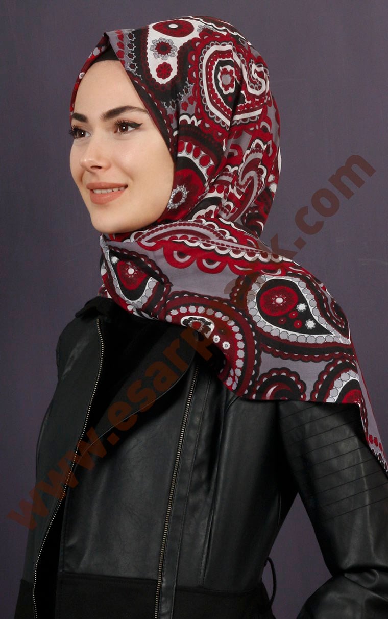 Kışlık Yünlü Şal 5381-34