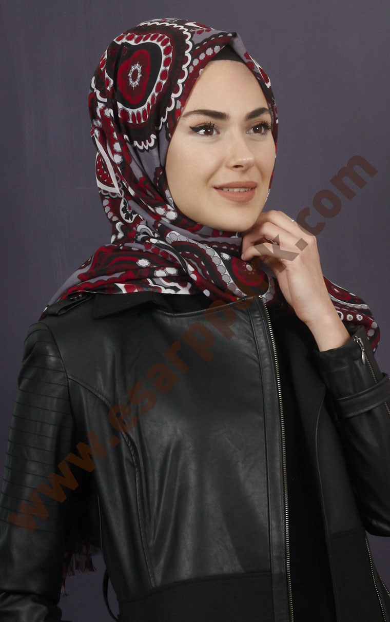 Kışlık Yünlü Şal 5381-34