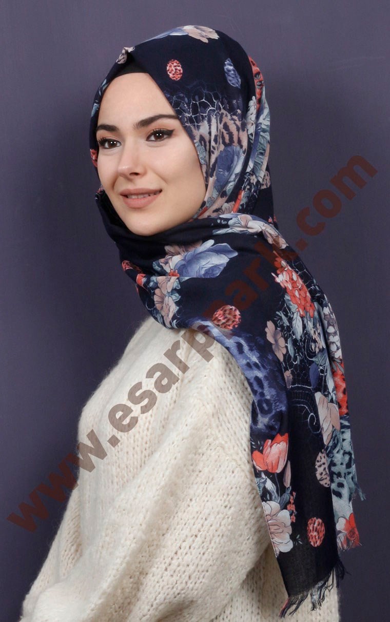 Kışlık Yünlü Şal 5381-41