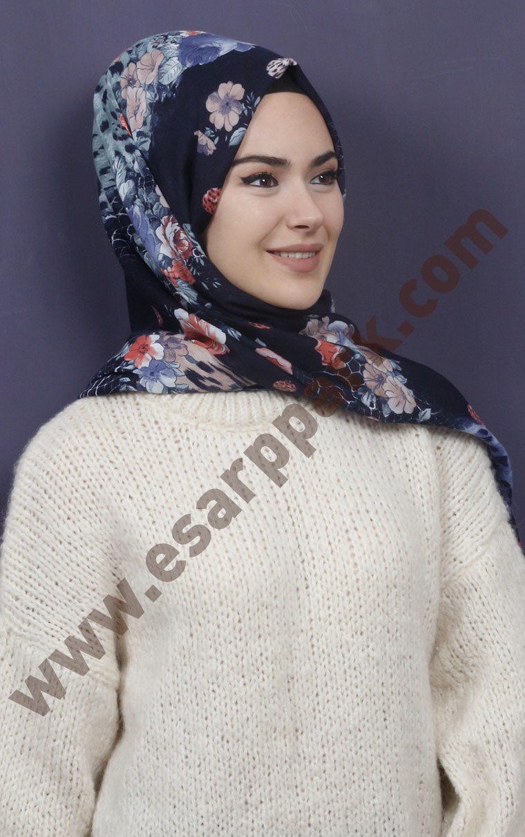 Kışlık Yünlü Şal 5381-41