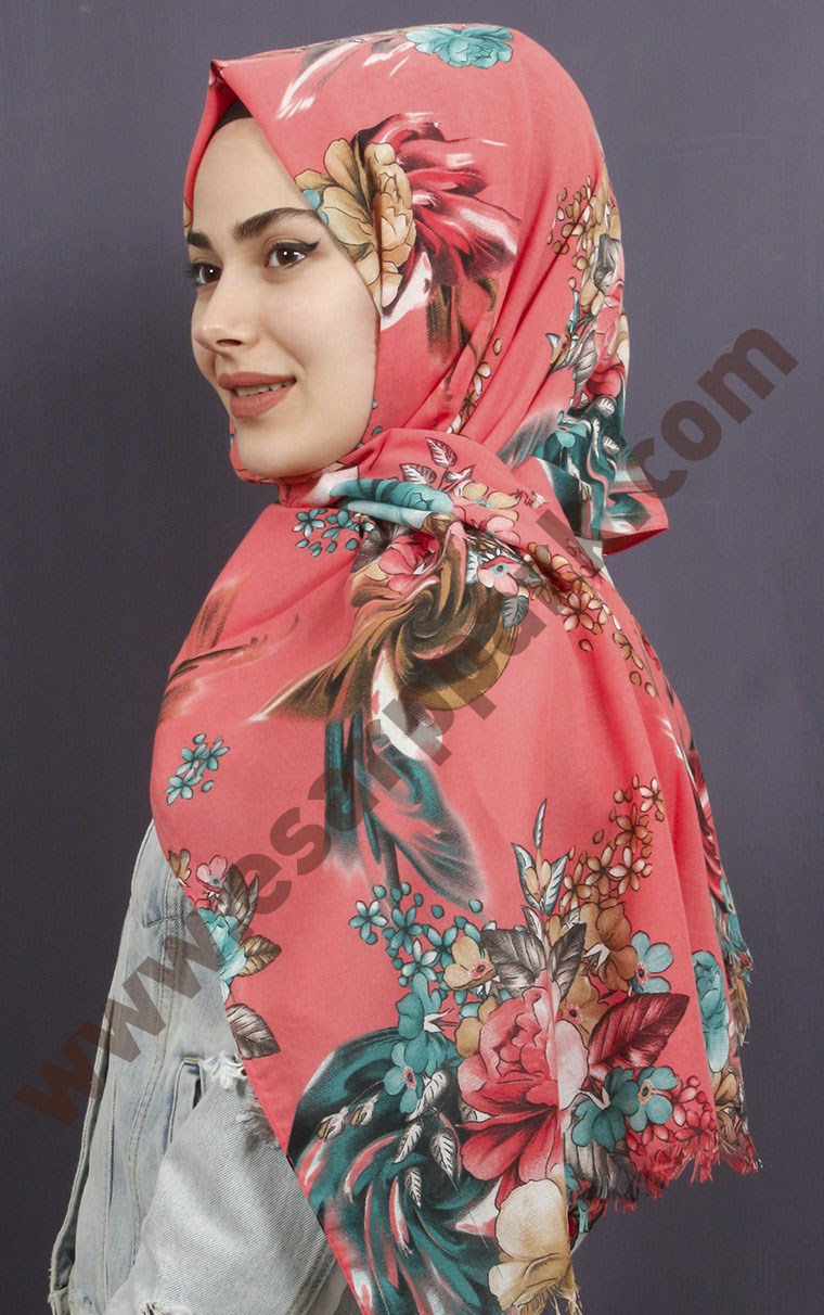 Kışlık Yünlü Şal 5382-8