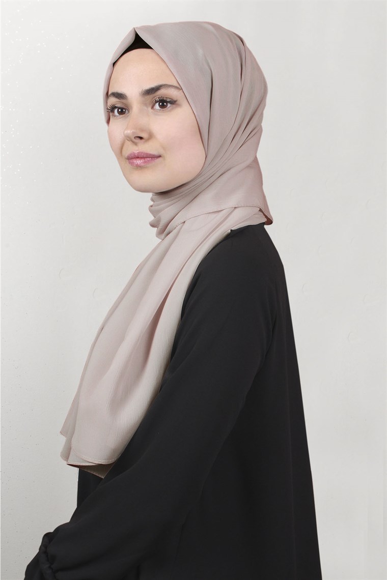 Krep Şal 1449-5 Bej