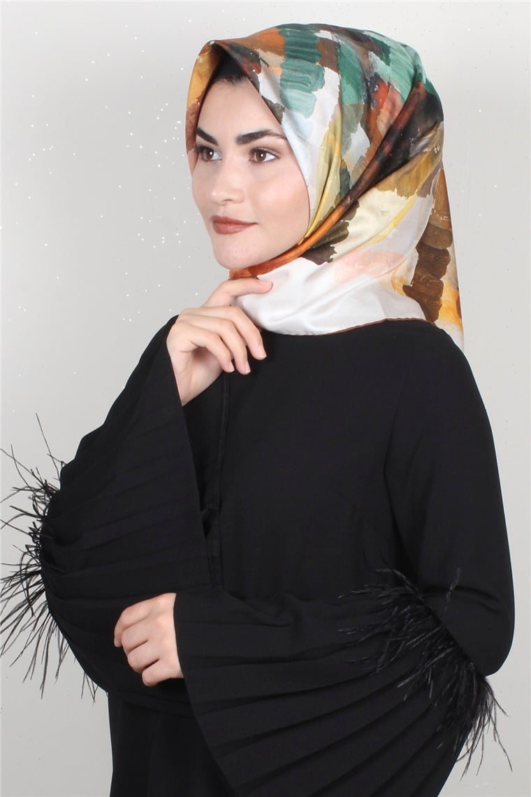 La Boutique İpek Eşarp (Twill) 1018-05