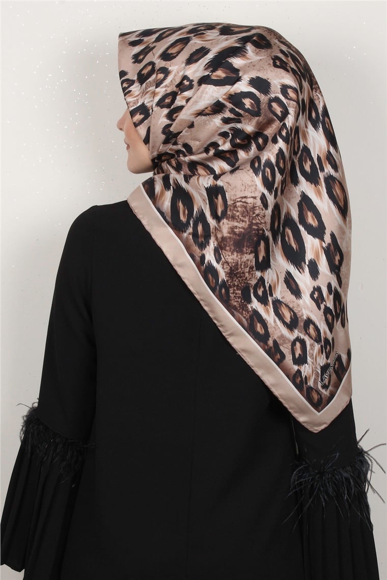 Lavender Twill İpek Eşarp 2346-1