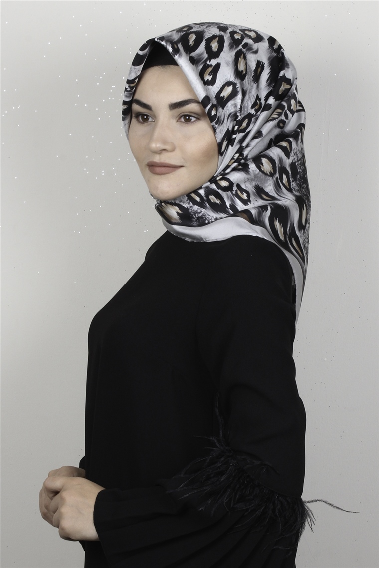 Lavender Twill İpek Eşarp 2346-6
