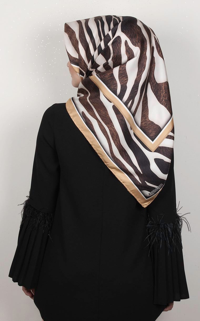 Lavender Twill İpek Eşarp 2540-3