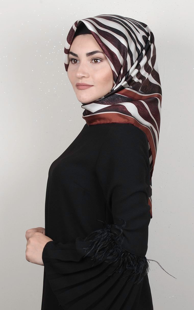 Lavender Twill İpek Eşarp 2540-4