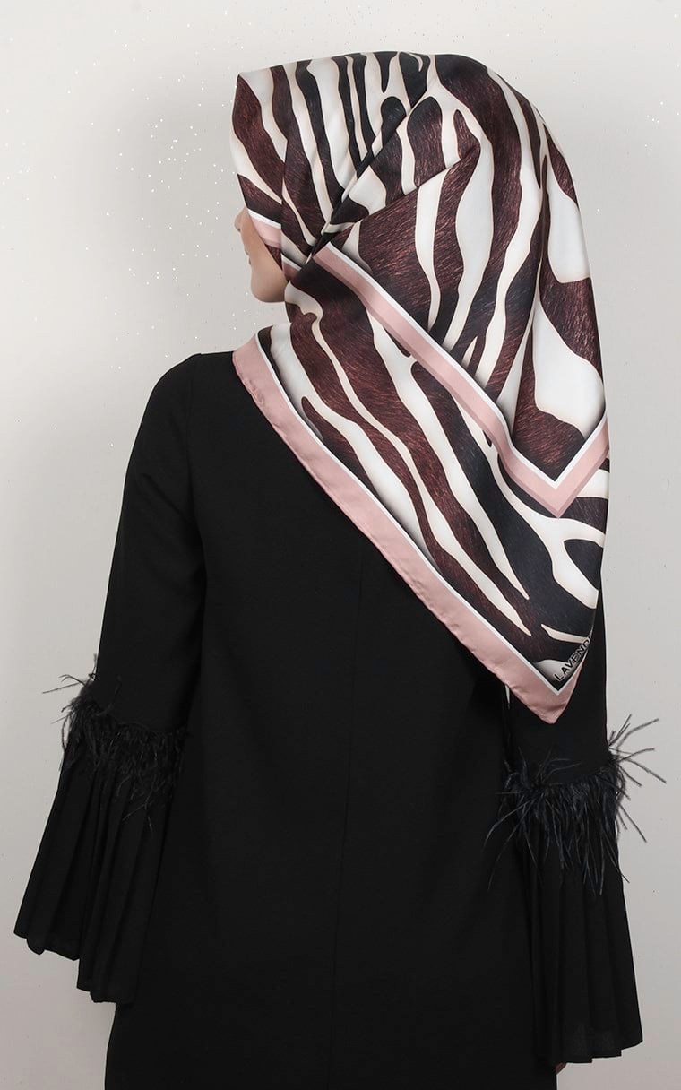 Lavender Twill İpek Eşarp 2540-5