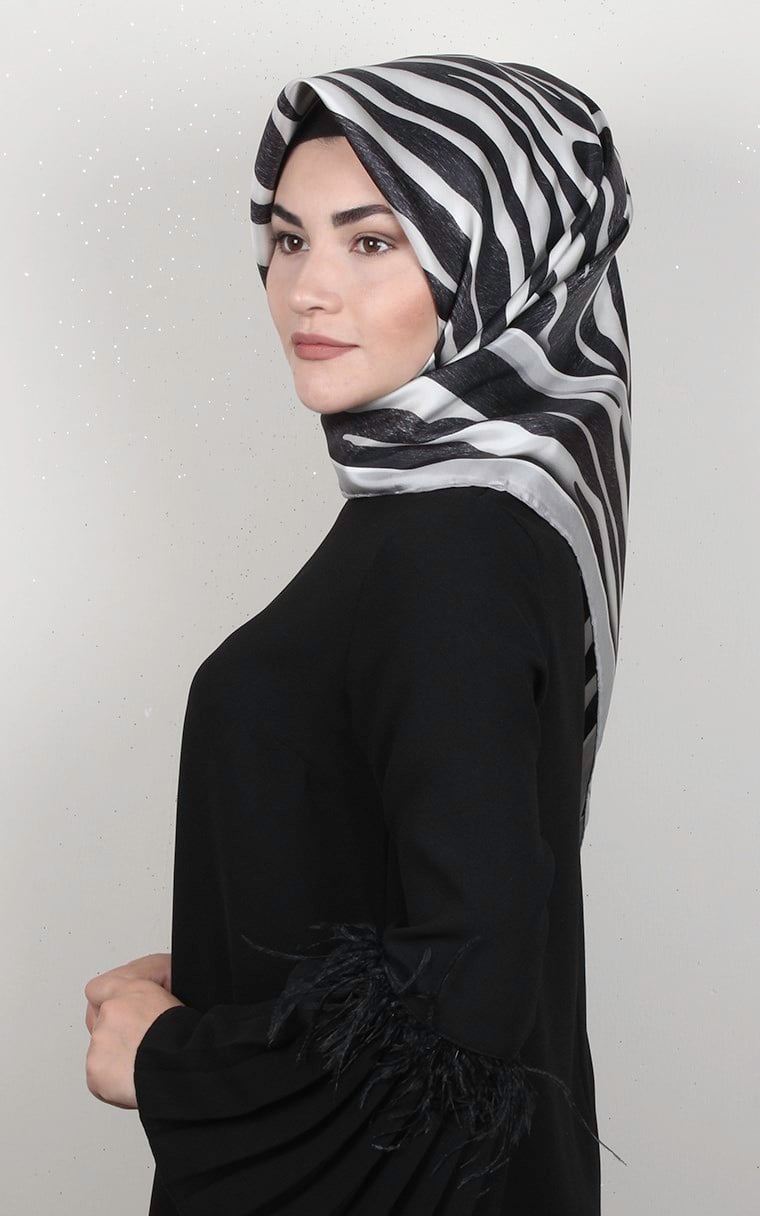 Lavender Twill İpek Eşarp 2540-6