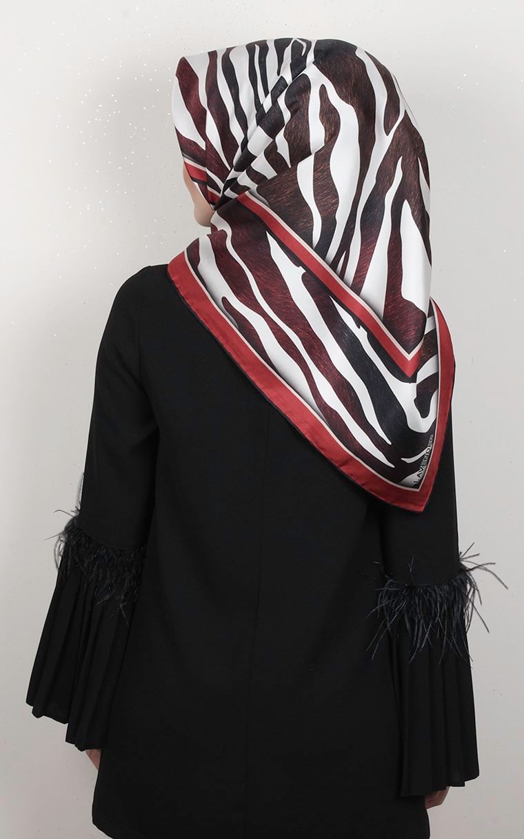 Lavender Twill İpek Eşarp 2540-7