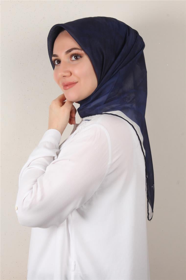 Lavina Fresh Eşarp 2749-25 Gece Mavisi