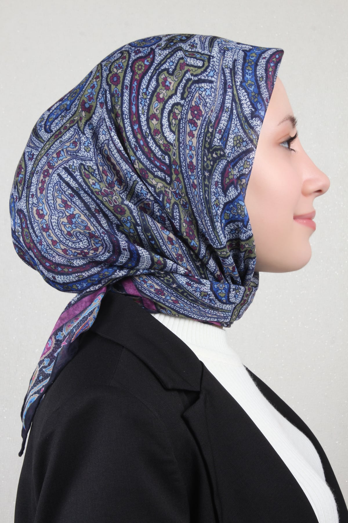 Lavina Fresh Eşarp 2790-12 Lacivert