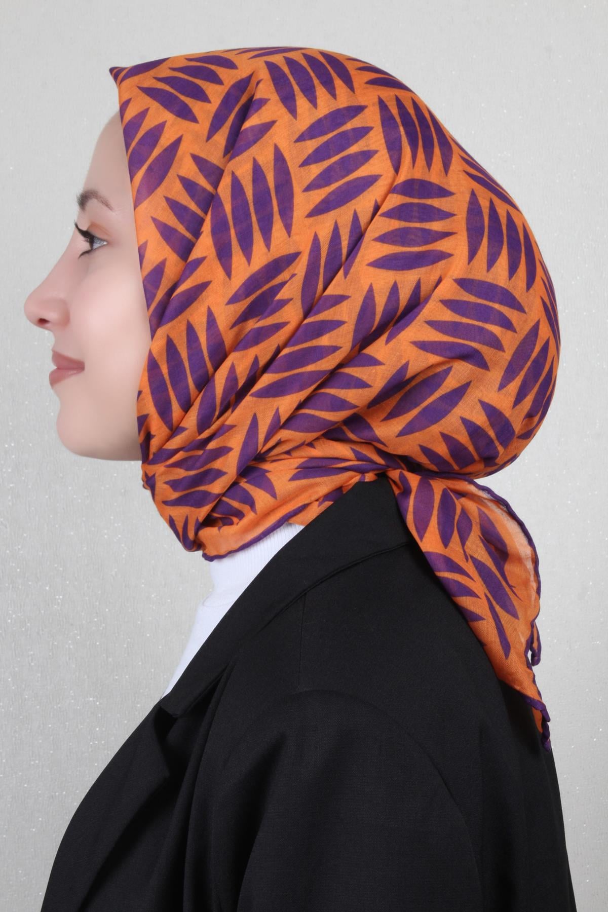 Lavina Fresh Eşarp 2791-17 Turuncu