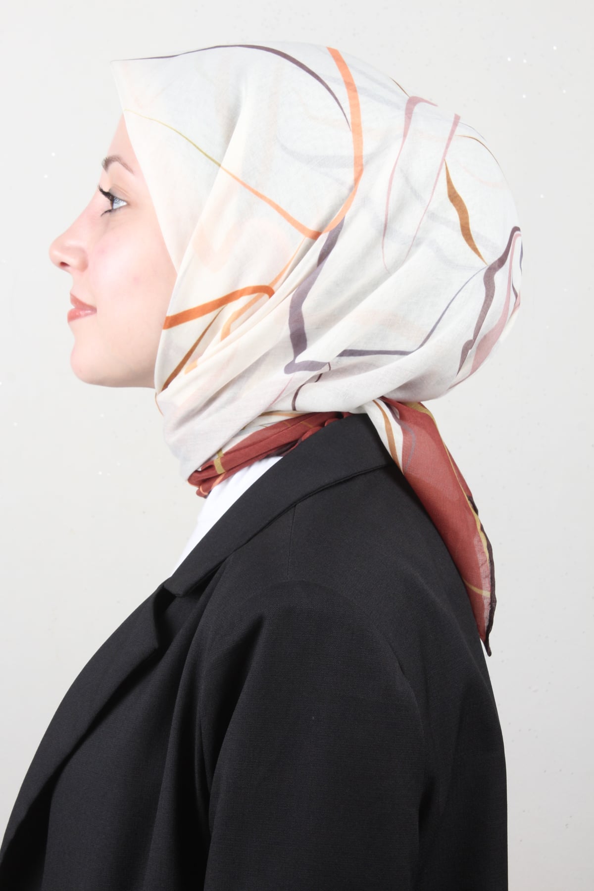 Lavina Fresh Eşarp 2792-1 Kahverengi