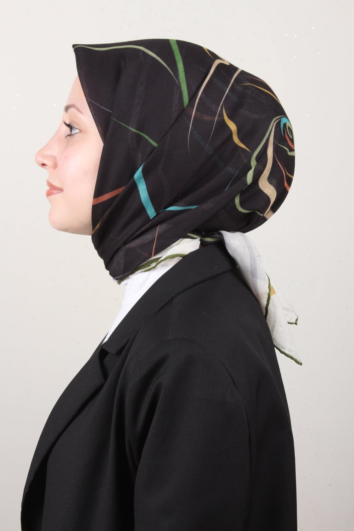 Lavina Fresh Eşarp 2792-9 Siyah