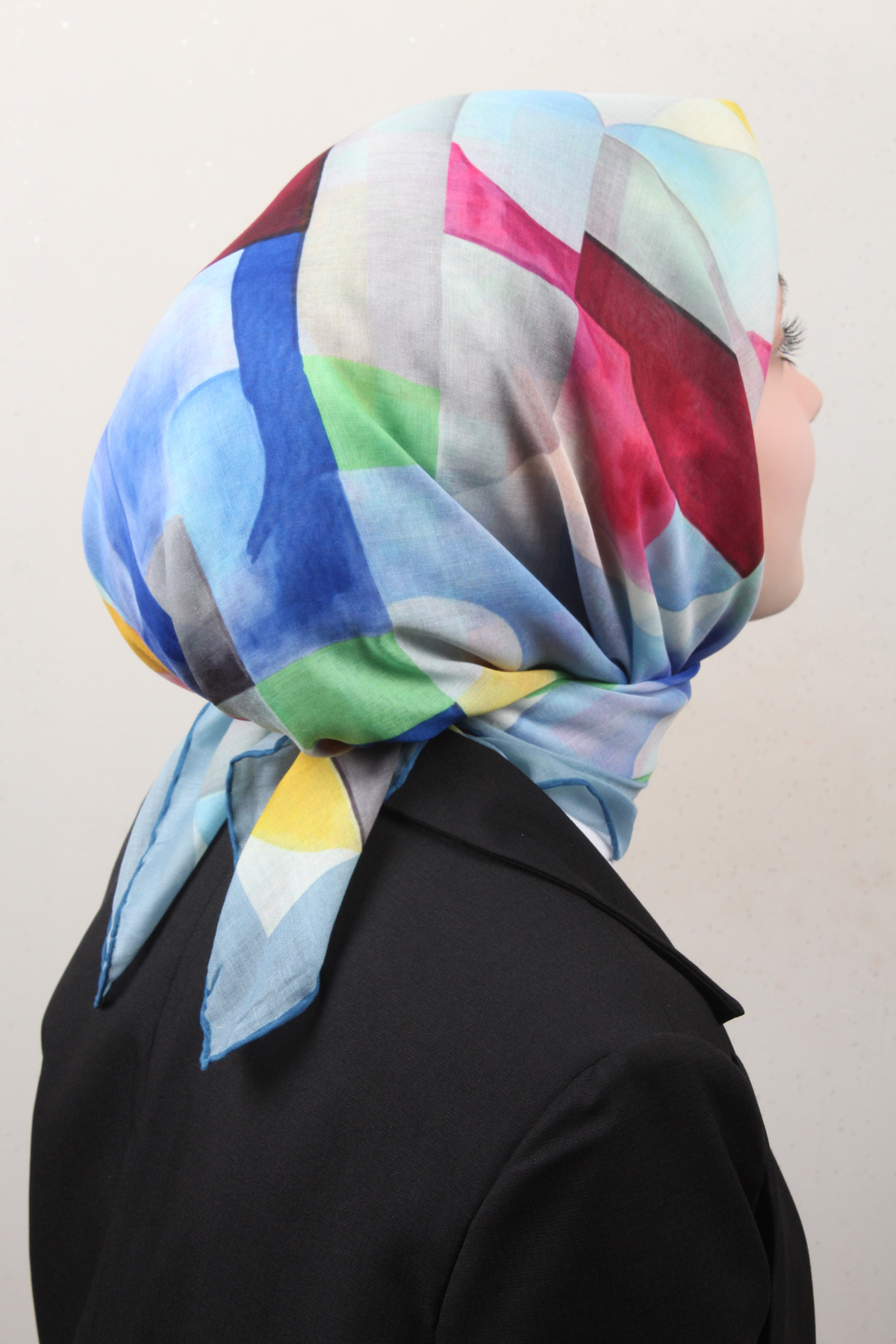 Lavina Fresh Eşarp 2793-12 Buz Mavisi