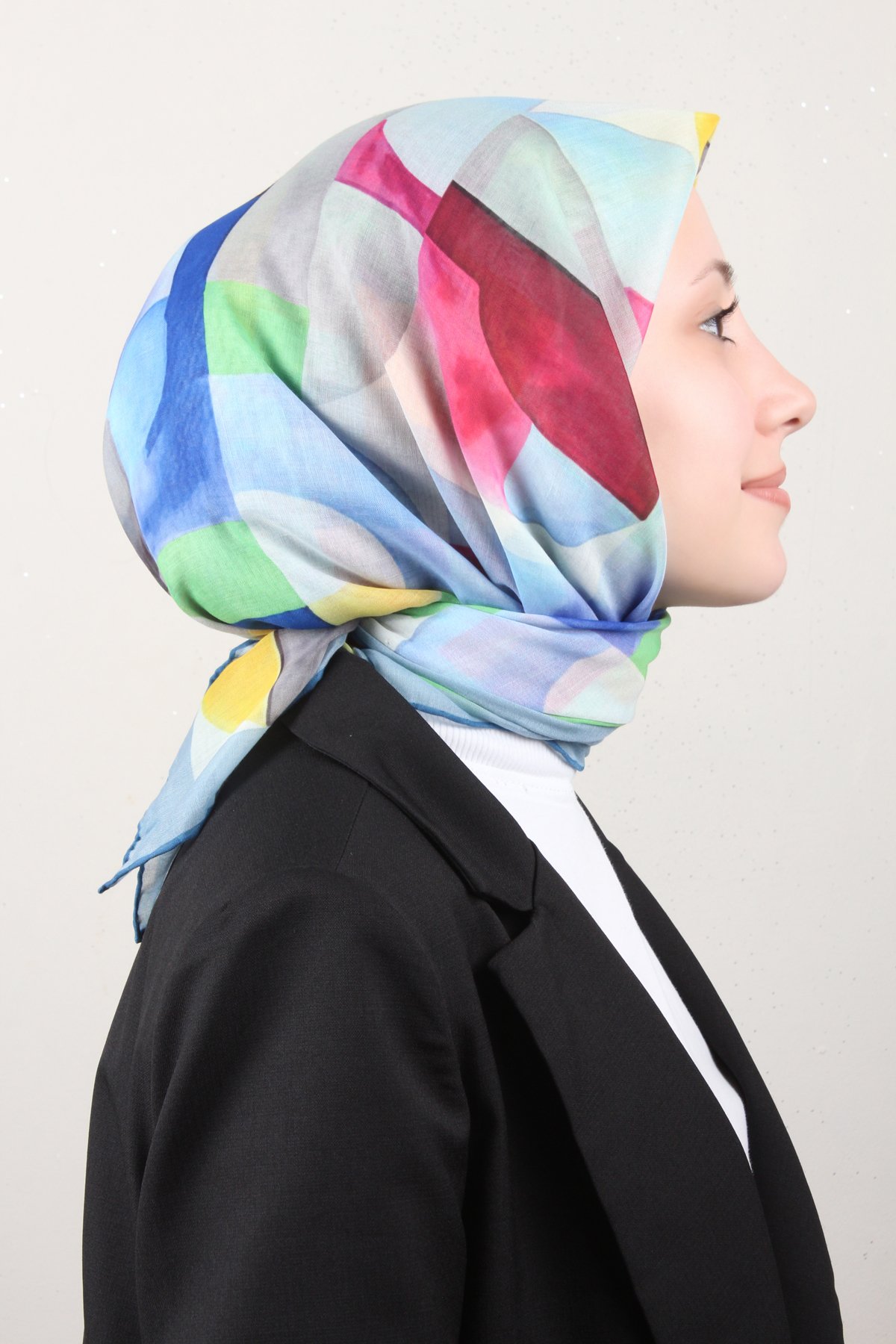 Lavina Fresh Eşarp 2793-12 Buz Mavisi