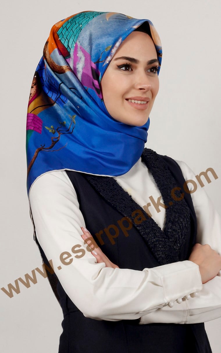 Levidor İndirimli İpek Eşarp 12654-2