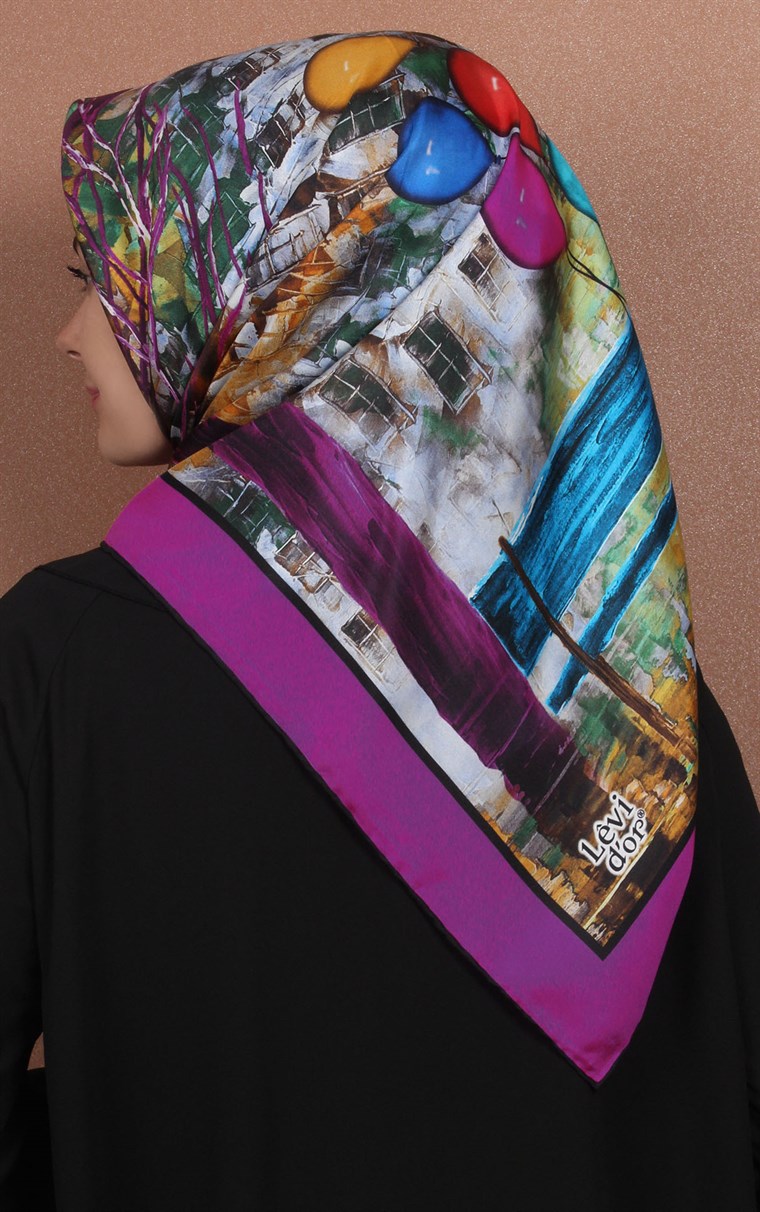 Levidor İndirimli İpek Eşarp 1558-5