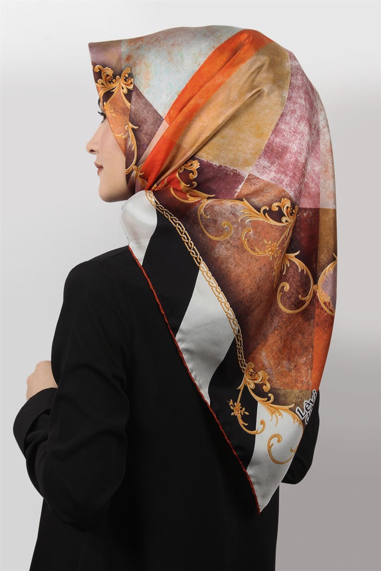 Levidor İpek Eşarp 12512-3