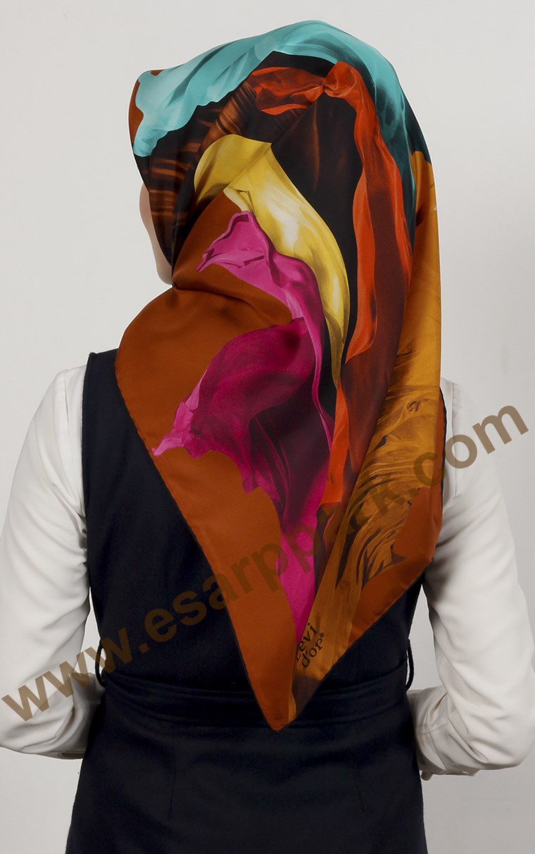 Levidor İndirimli  İpek Eşarp 12521-1