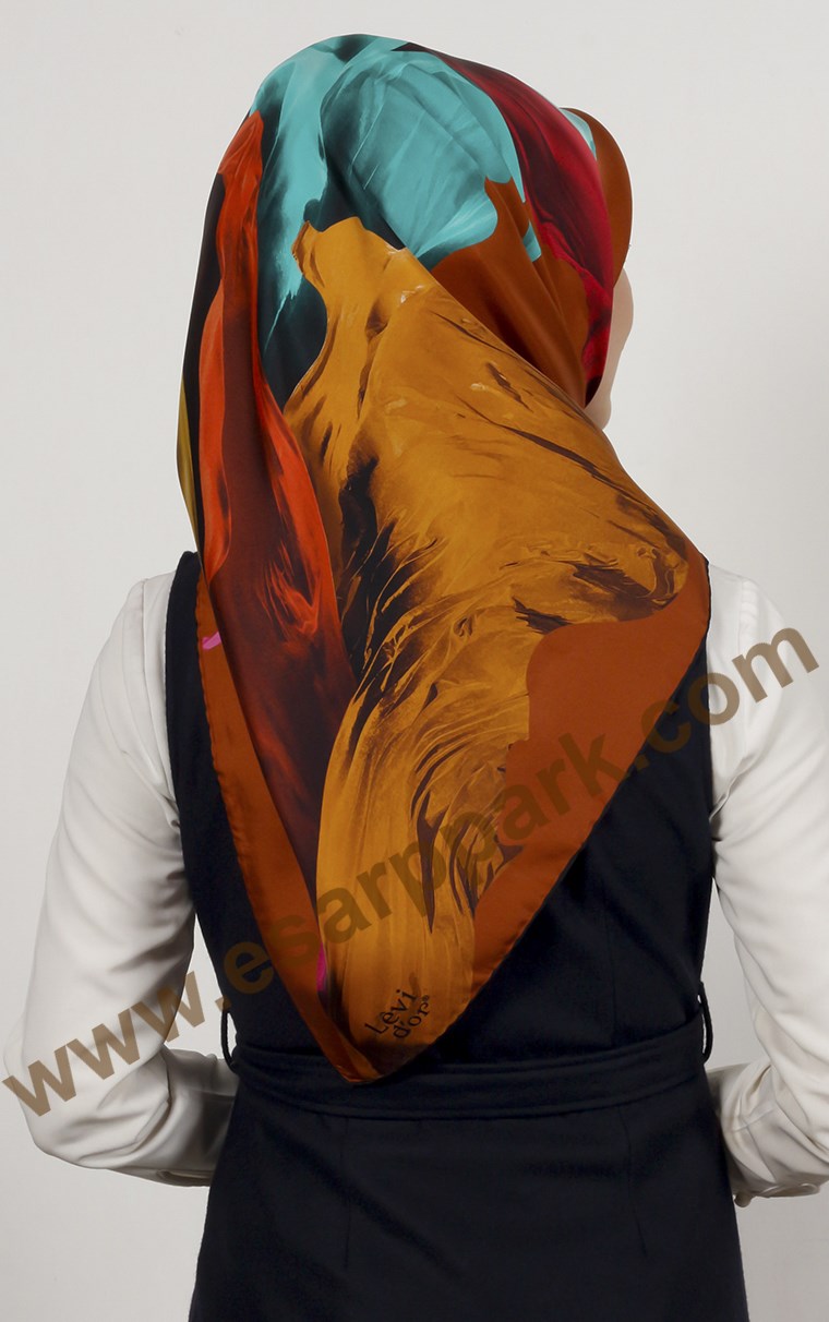 Levidor İndirimli  İpek Eşarp 12521-1