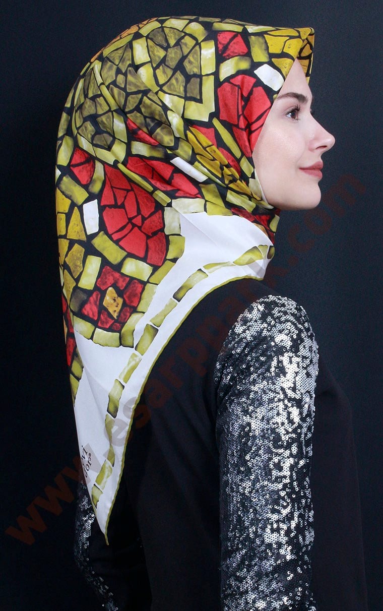 Levidor İpek Eşarp 12521-7