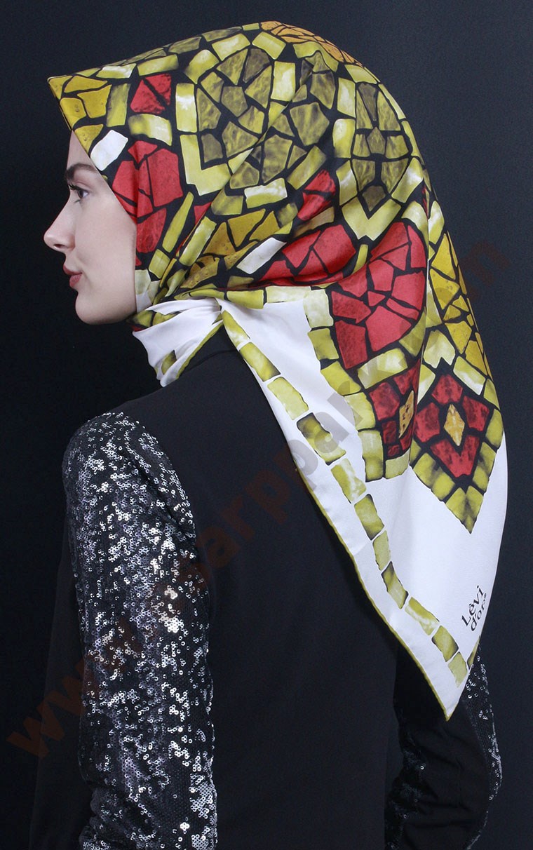 Levidor İpek Eşarp 12521-7