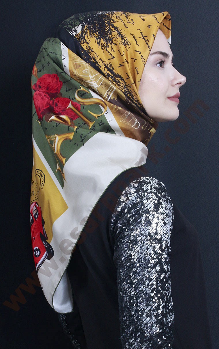 Levidor İpek Eşarp 1253-11