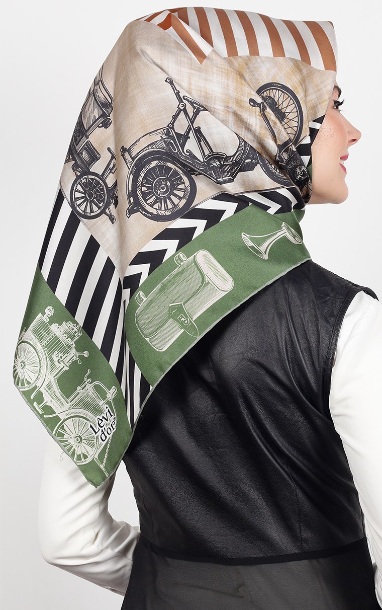 Levidor İpek Eşarp 12532-12