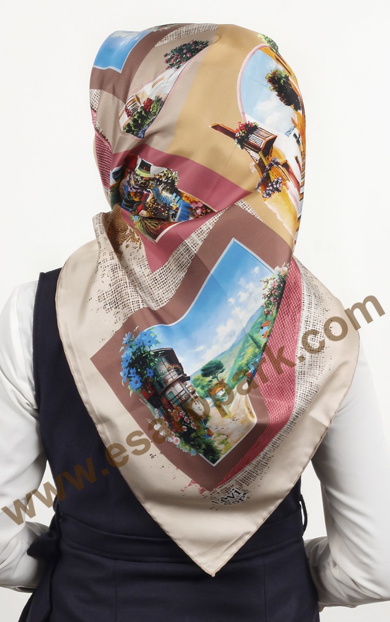 Levidor İpek Eşarp 12649-5
