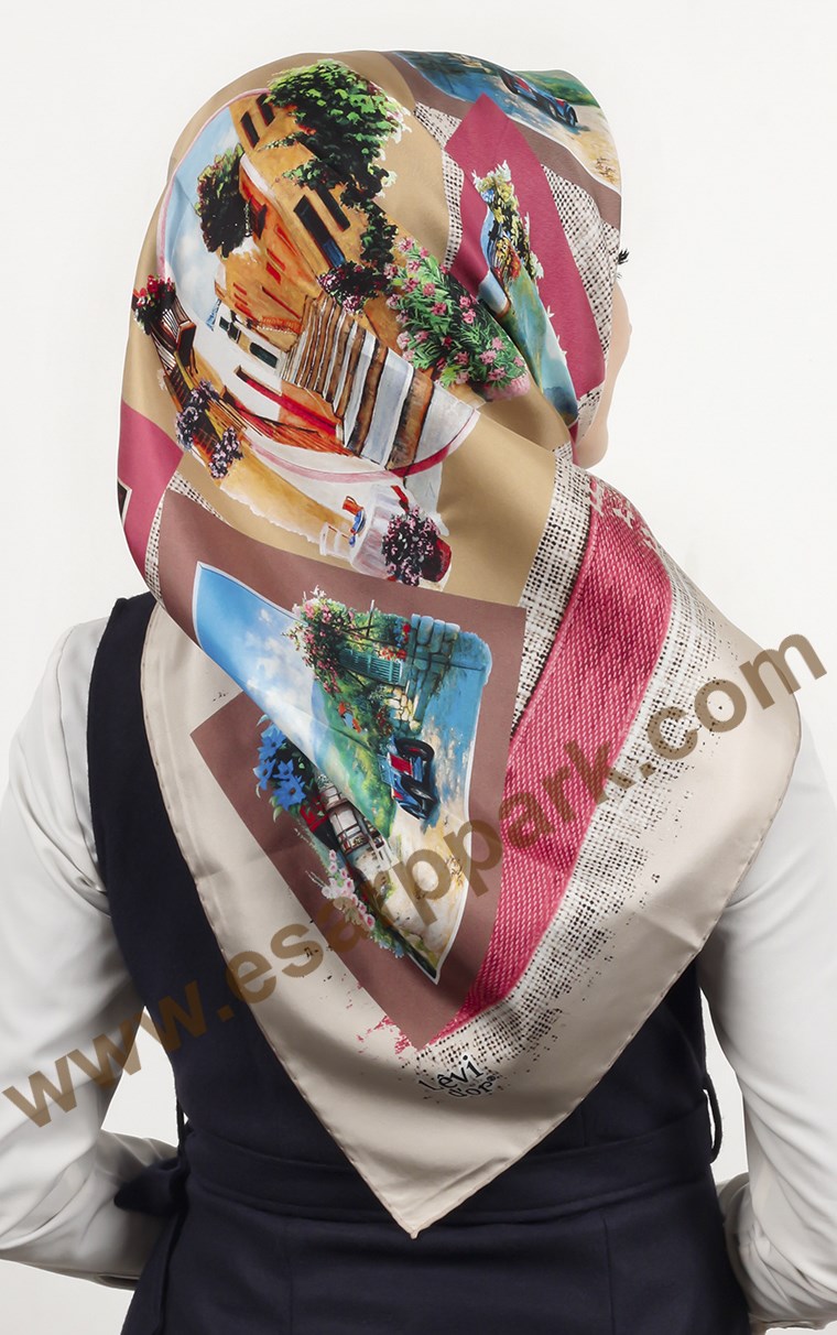 Levidor İpek Eşarp 12649-5