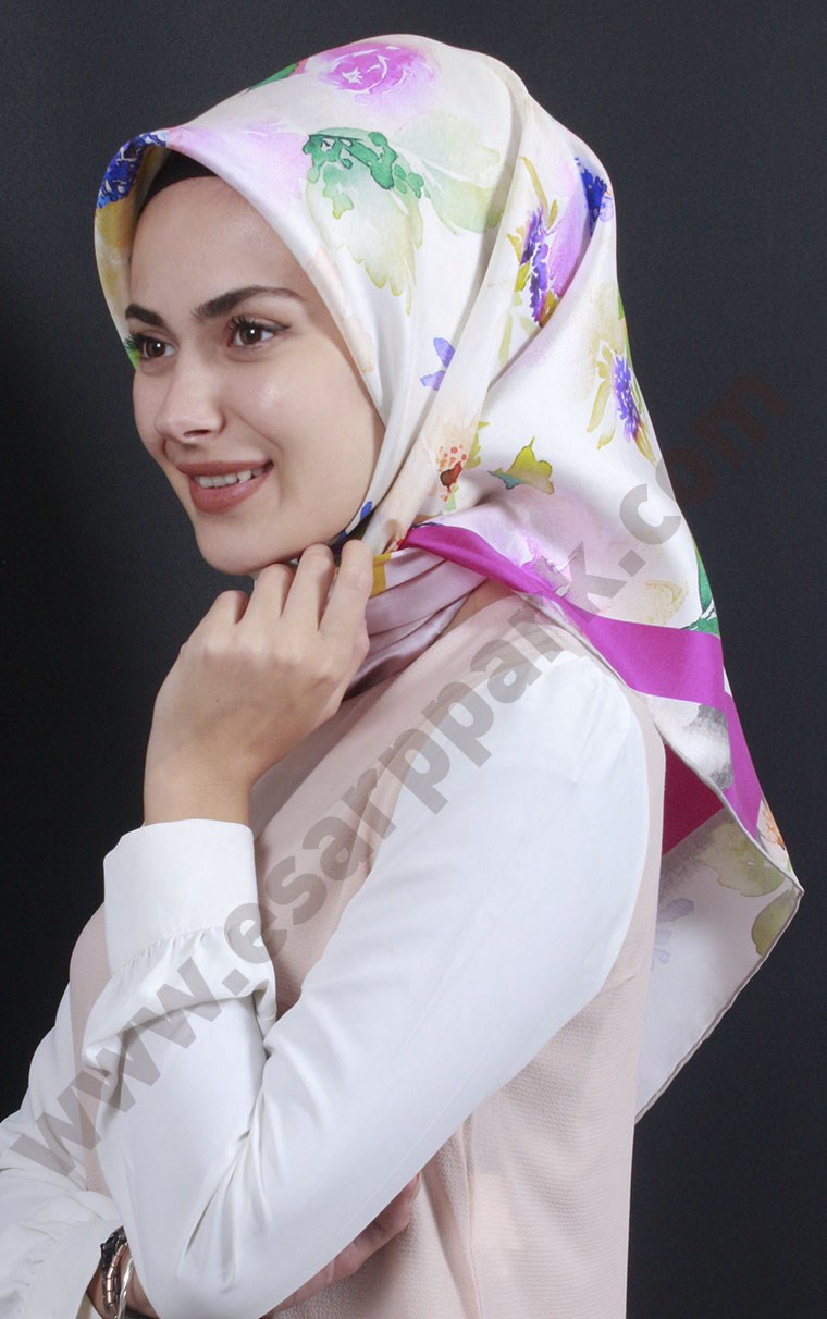 Levidor İpek Eşarp 12651-1