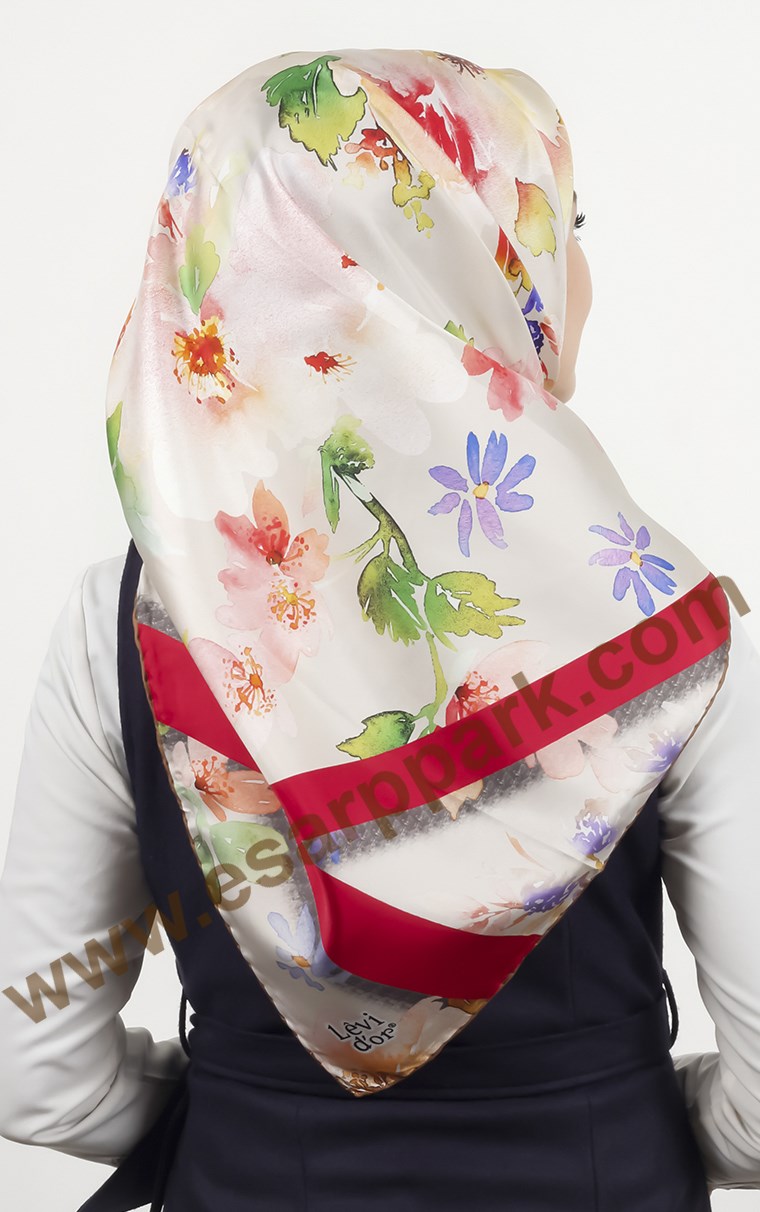 Levidor İpek Eşarp 12651-2