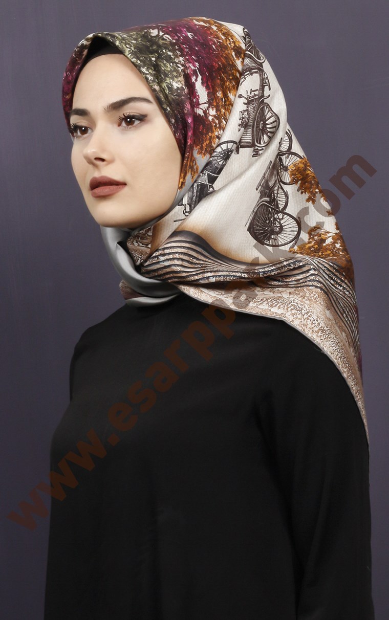 Levidor İpek Eşarp 12660-8