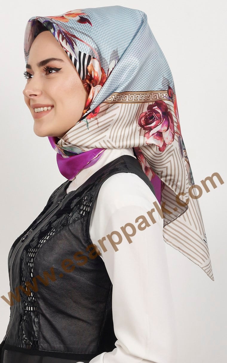 Levidor İpek Eşarp 12663-4