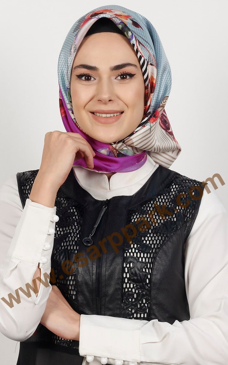 Levidor İpek Eşarp 12663-4