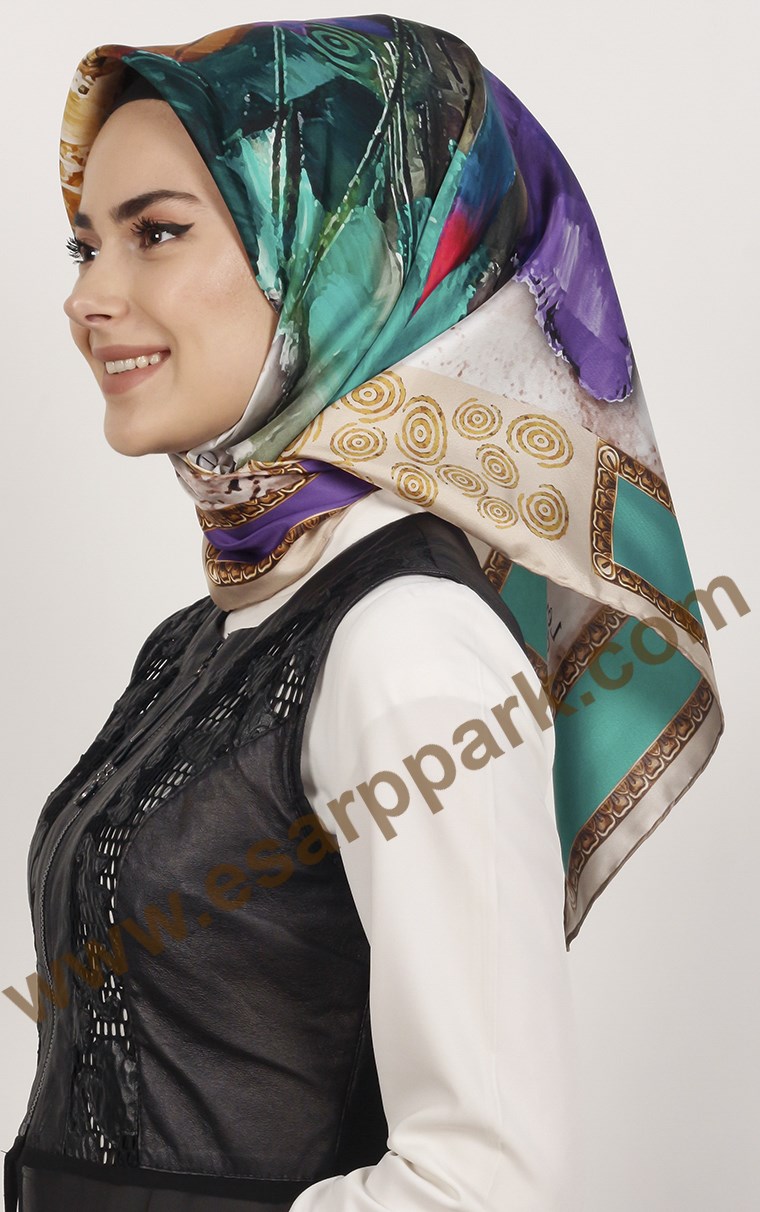 Levidor İpek Eşarp 12665-4