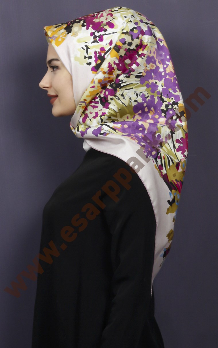 Levidor İpek Eşarp 12665-8