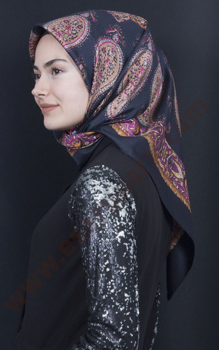 Levidor İpek Eşarp 12670-3