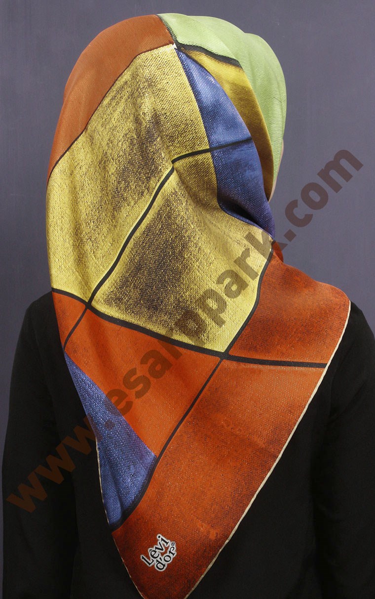 Levidor İpek Eşarp 12672-8